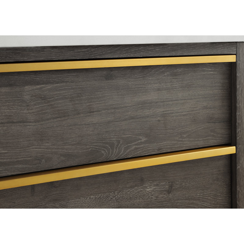 AllModern Hoye 30'' Wall Mounted Single Bathroom Vanity with Engineered